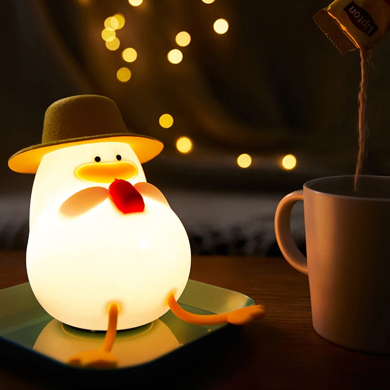 LED Duck Night Light - Pretty Lamp