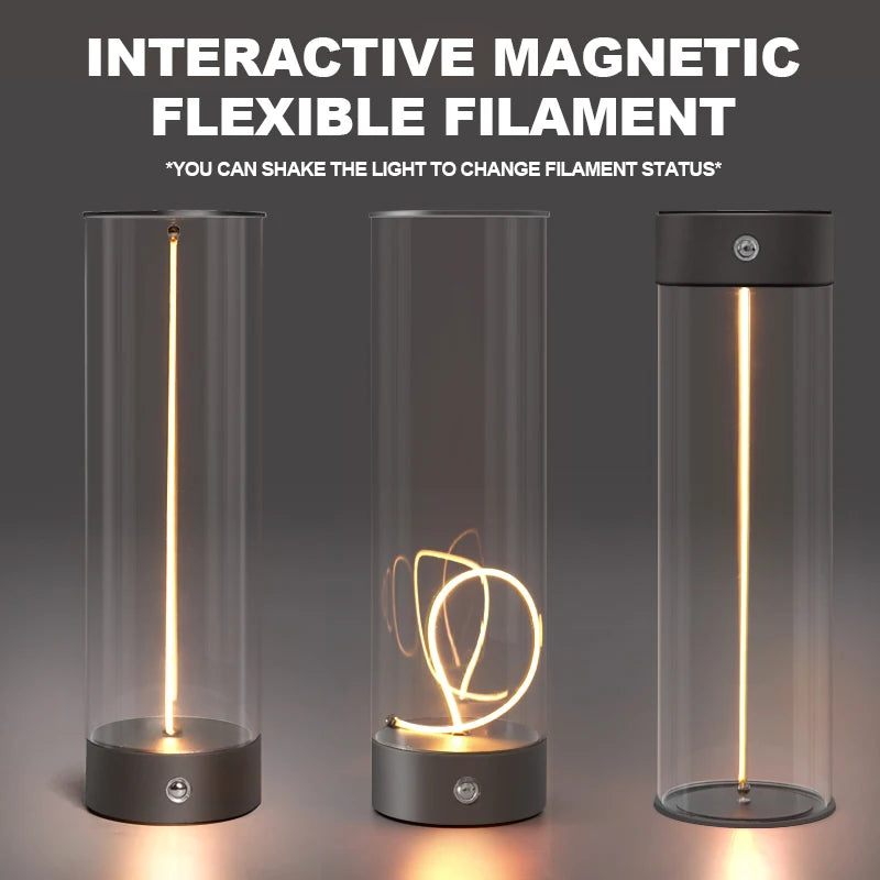 Unique Magnetic Induction Wireless LED Table Lamp - Pretty Lamp