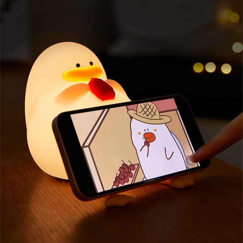 LED Duck Night Light - Pretty Lamp