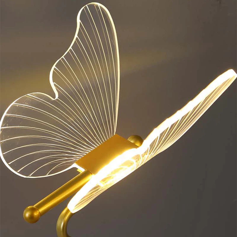 Nordic Butterfly Table Lamp - Elegant & Functional Home Lighting - Pretty Lamp