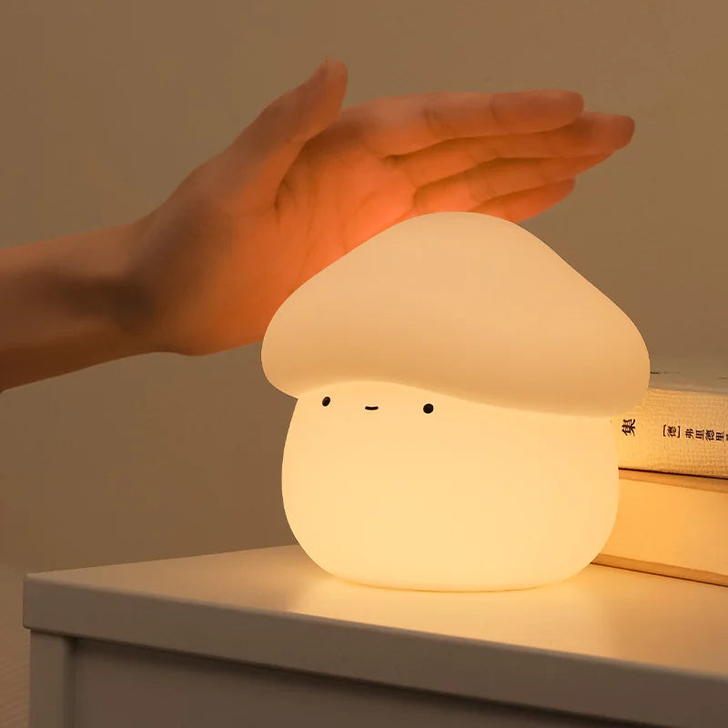 Mushroom Silicone Night Light - Pretty Lamp