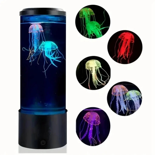 7 COLORS JELLYFISH LAVA LAMP