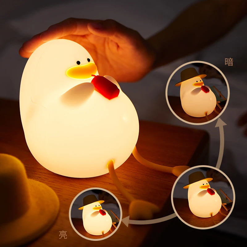 LED Duck Night Light - Pretty Lamp