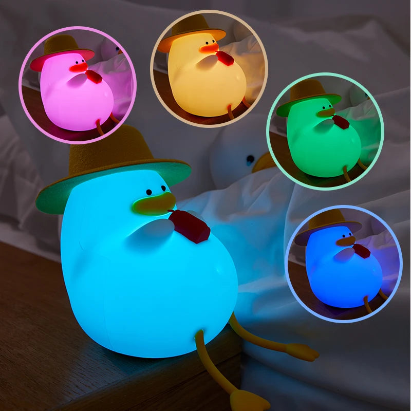 LED Duck Night Light - Pretty Lamp