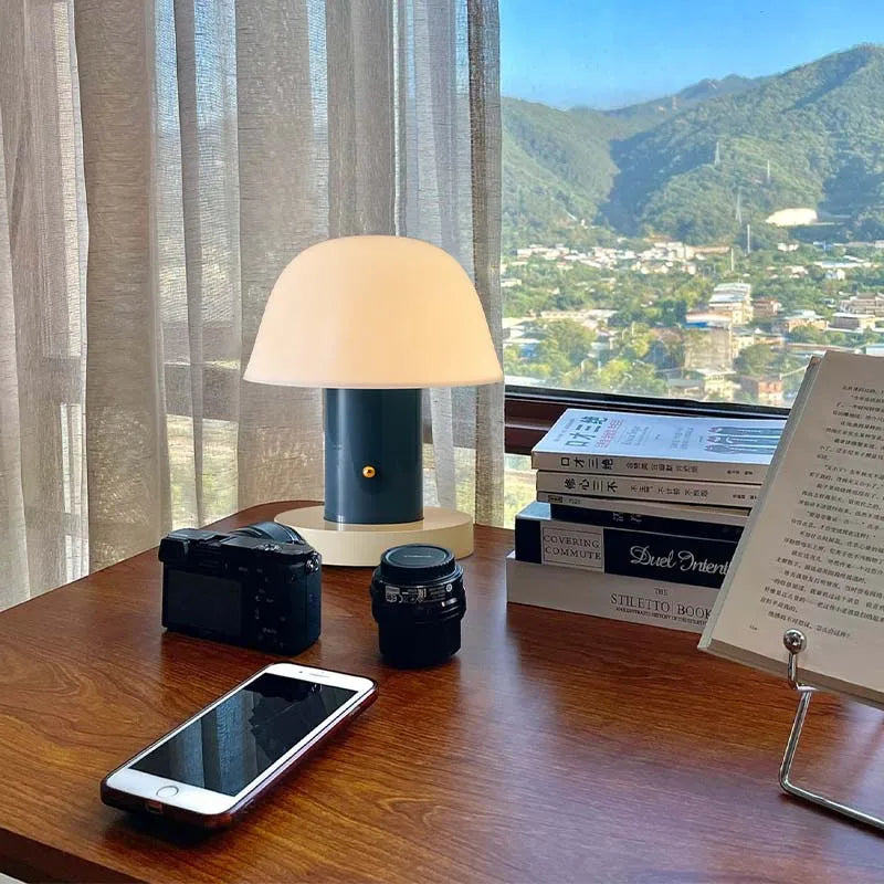 Cordless Mushroom Table Lamp - Pretty Lamp