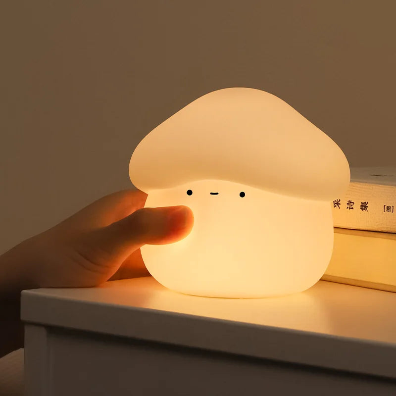 Mushroom Silicone Night Light - Pretty Lamp