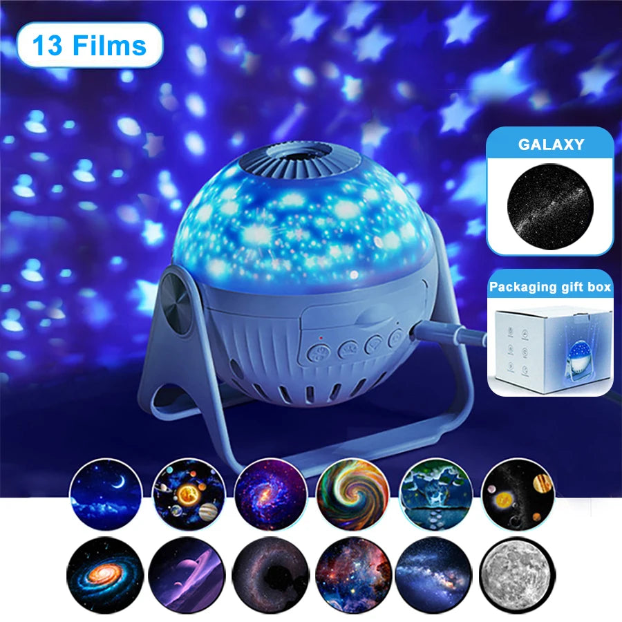 32 in 1 Bluetooth Planetarium Projector Night Light - Pretty Lamp