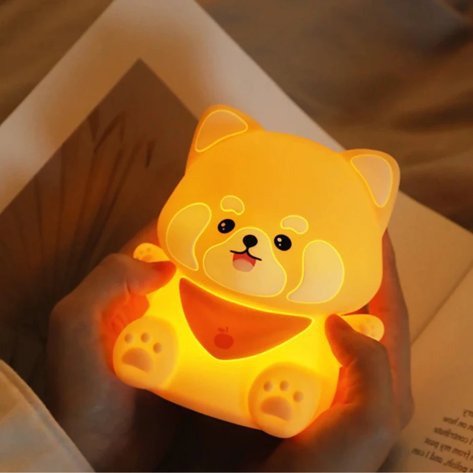 Red Panda Kids Night Light - Pretty Lamp