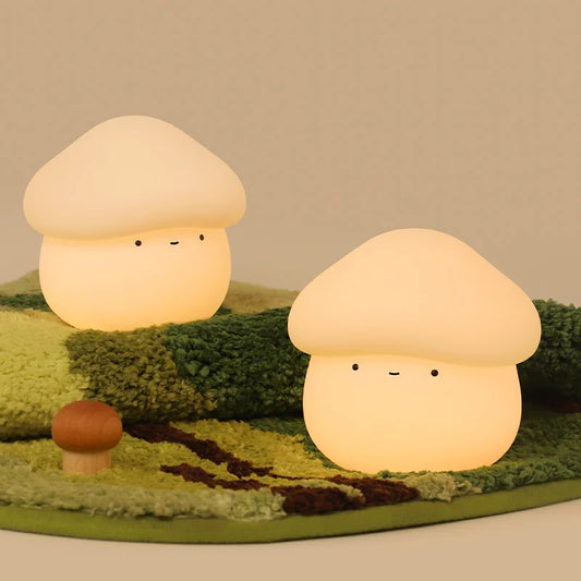 Mushroom Silicone Night Light - Pretty Lamp