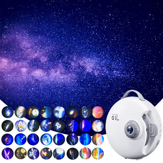 32 in 1 Bluetooth Planetarium Projector Night Light - Pretty Lamp