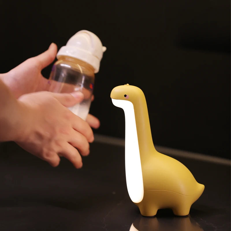 Dinosaur Night Light - Rechargeable Eye-Protection Timing Lamp for Kids - Pretty Lamp