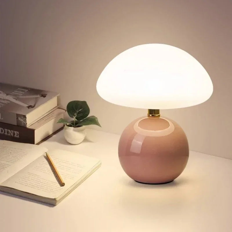 LED Mushroom Table Lamp - Pretty Lamp