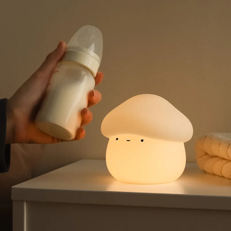 Mushroom Silicone Night Light - Pretty Lamp