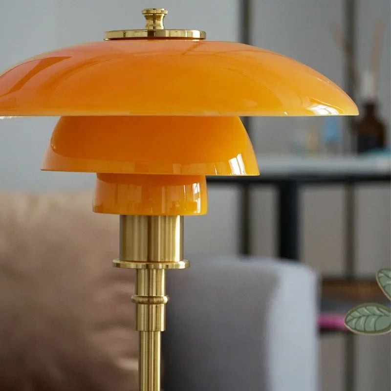 Modern Danish Designer Glass LED Table Lamp - Pretty Lamp