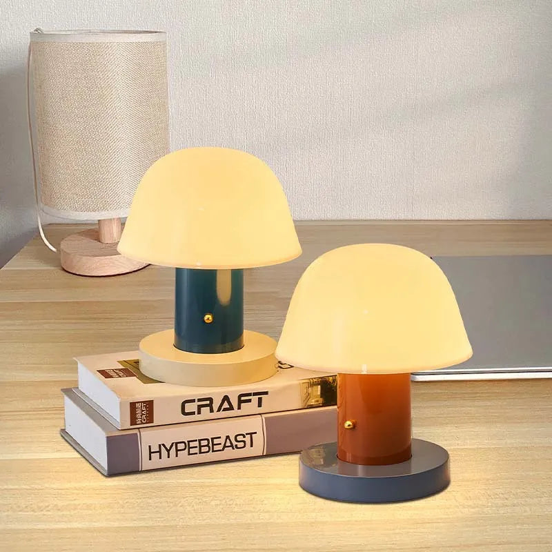 Cordless Mushroom Table Lamp - Pretty Lamp