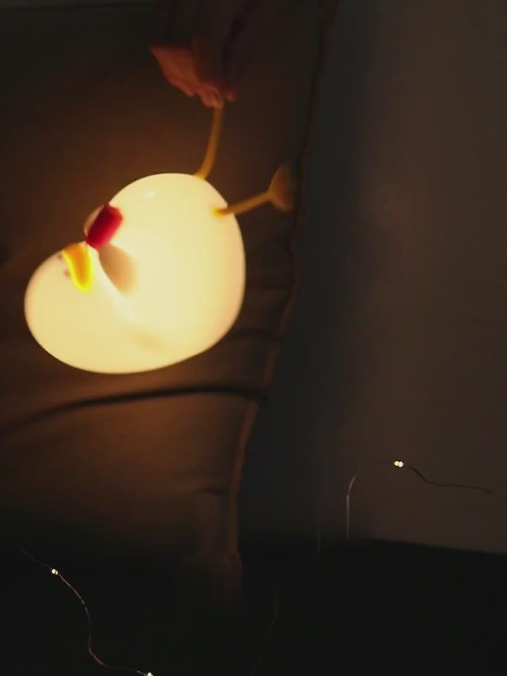 Sunbathing Duck Night Light