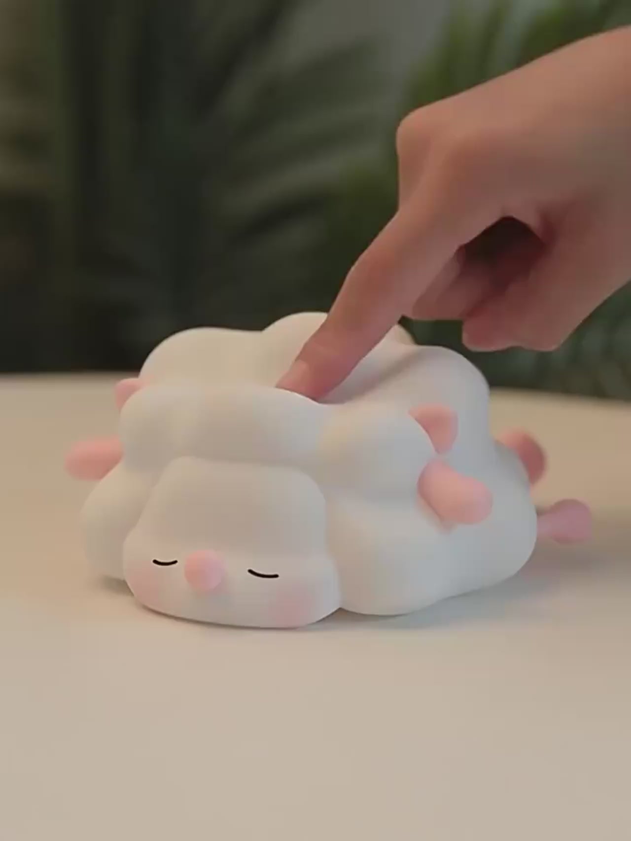 Cute Sheep Touch Sensor Silicone Lamp