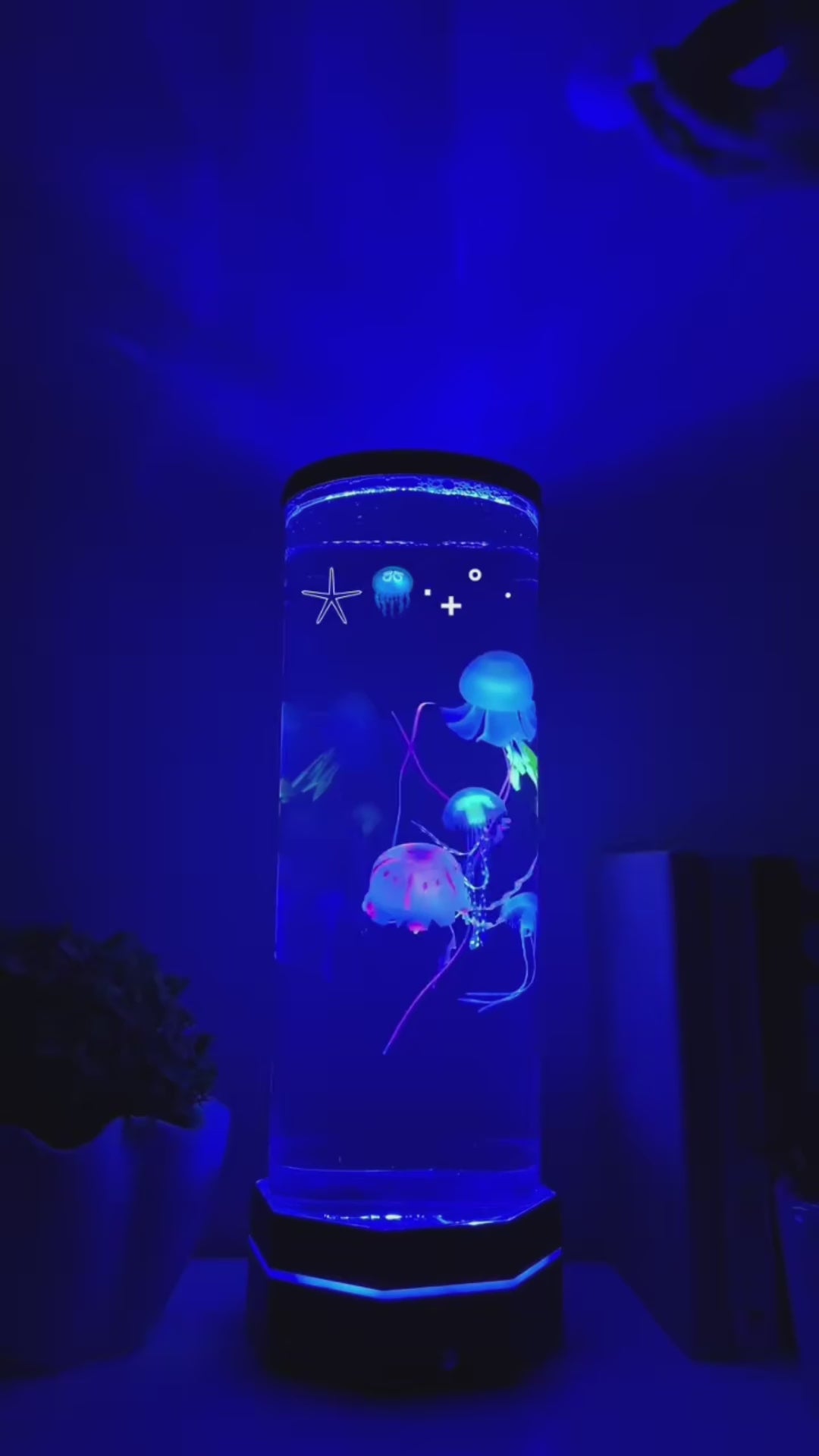 7 COLORS JELLYFISH LAVA LAMP